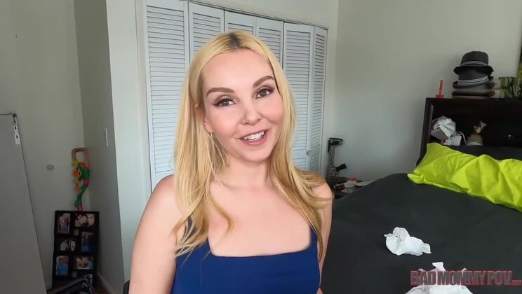 Blonde Aaliyah Love's First Time with Step Son - POV
