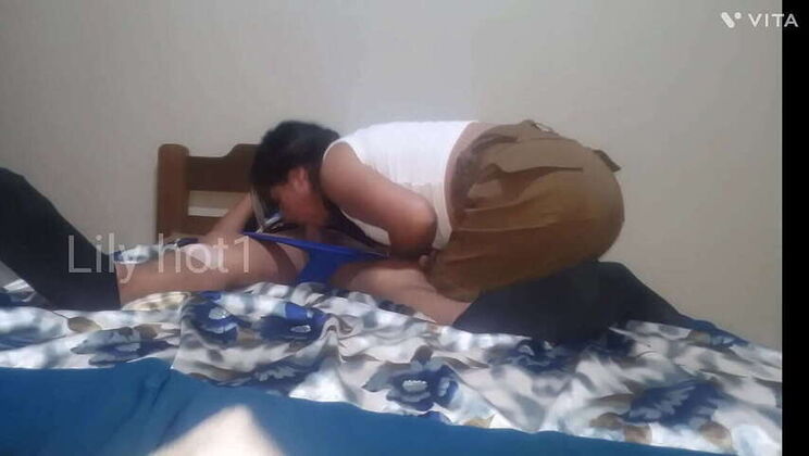 Unaware of the hidden cam, this young Latin man is filmed in a hotel