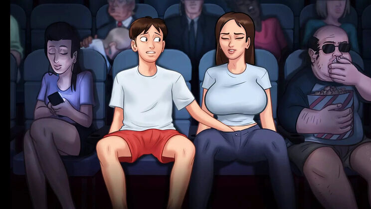 Desi Bhabi Priyapriya Fucks Dever in Summer Time Saga 3D Game Animation