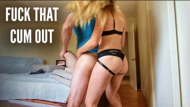 Hot MILF Julia Uses Strap-On To Peg Her Husband - Hard Femdom Anal Fuck